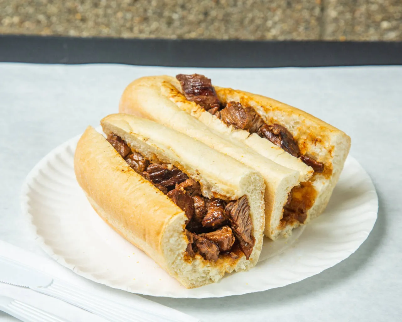 Ashmont Market steak tip sub
